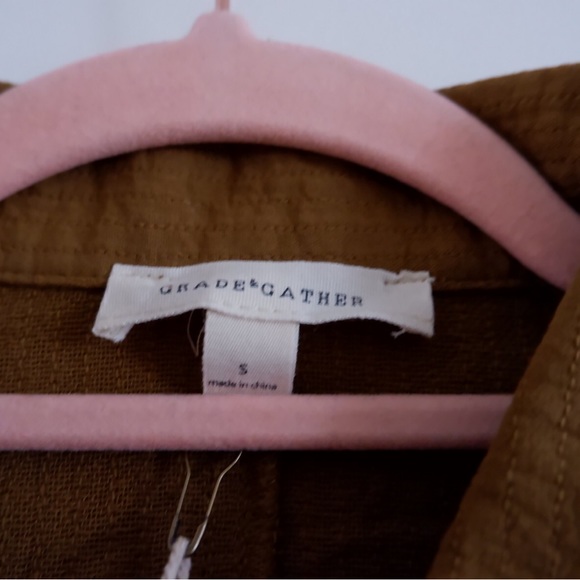 SOLD- GRADE & GATHER Cotton Chore Coat - Picture 6 of 6